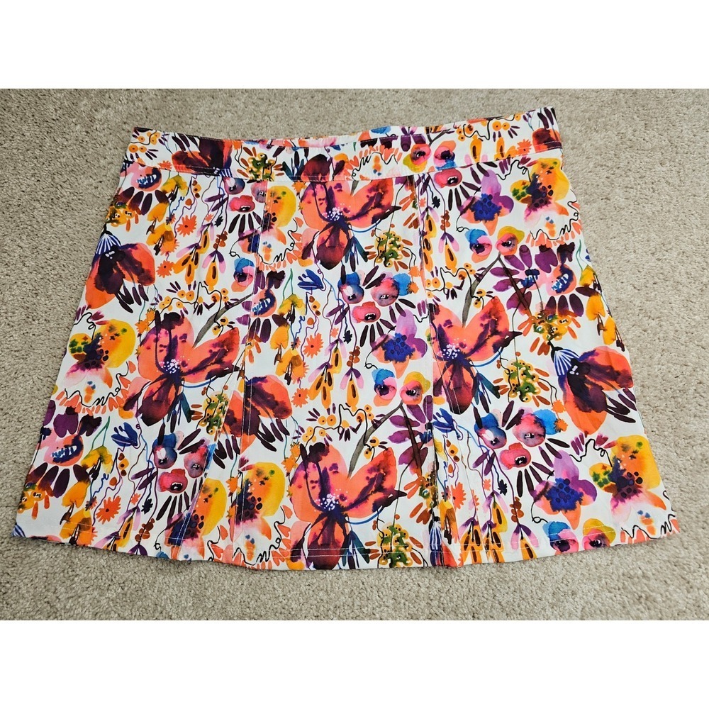 RipSkirt Hawaii Floral Wrap Skirt XXL Multi Color Quick Dry Activewear Mini - Picture 2 of 7